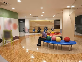 大宮ラクーン8fの座れる休憩場所