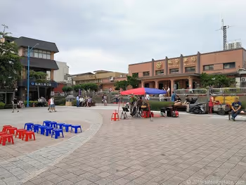 瑞芳駅(ルイファン)駅広場