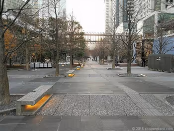 汐の公園品川セントラルガーデンの景観