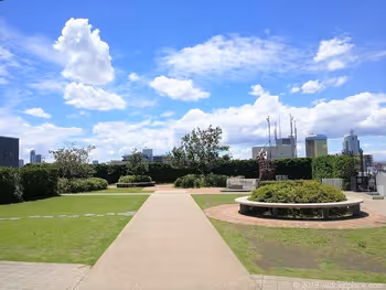 ソラマチ5Fファームガーデンの休憩場所