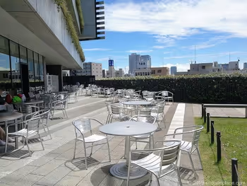 スカイアリーナの休憩場所