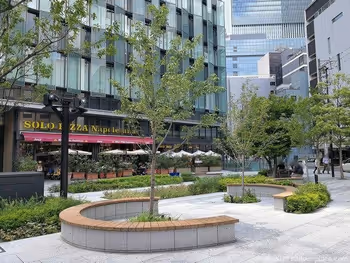 大名古屋パークの休憩場所