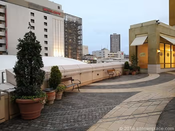 La Cittadella 马焦雷 3 楼回廊的休息区