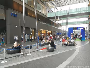 【二子玉川駅】二子玉川ライズガレリアの休憩場所