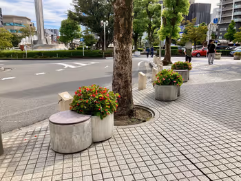 南口側 水都大垣 集いの泉周辺の写真3