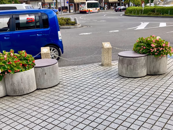 南口側 水都大垣 集いの泉周辺の写真2