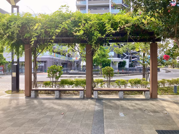 南街区広場 水都の泉周辺の写真3