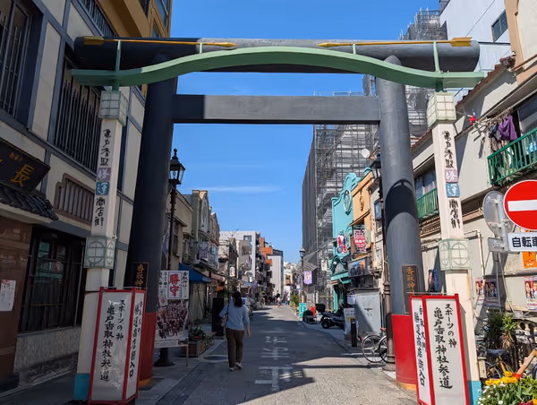 香取神社参道の写真1