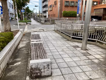大垣駅南側 一方通行の道路沿いの写真3