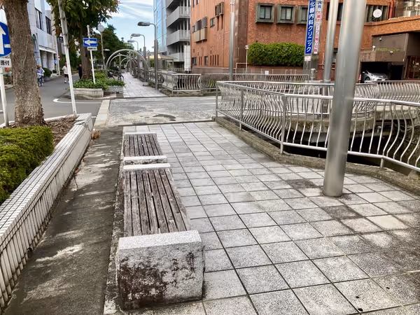 大垣駅南側 一方通行の道路沿いの写真3