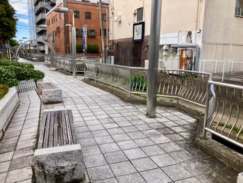 大垣駅南側 一方通行の道路沿いの写真4