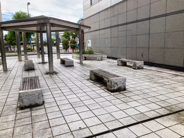 大垣駅南側 一方通行の道路沿いの写真2