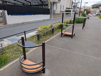 烏山川緑道 城山通り付近の写真6