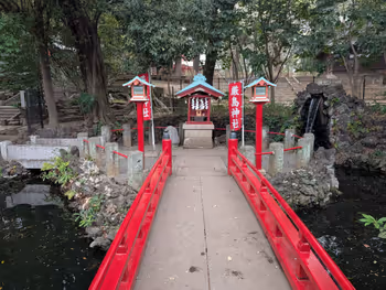 世田谷八幡宮 さぎ草苑の写真3