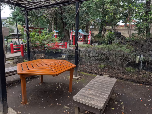 世田谷八幡宮 さぎ草苑の写真1