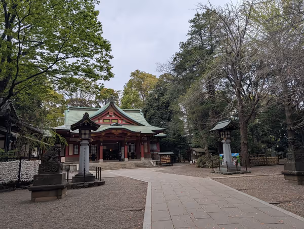 世田谷八幡宮 さぎ草苑の写真6