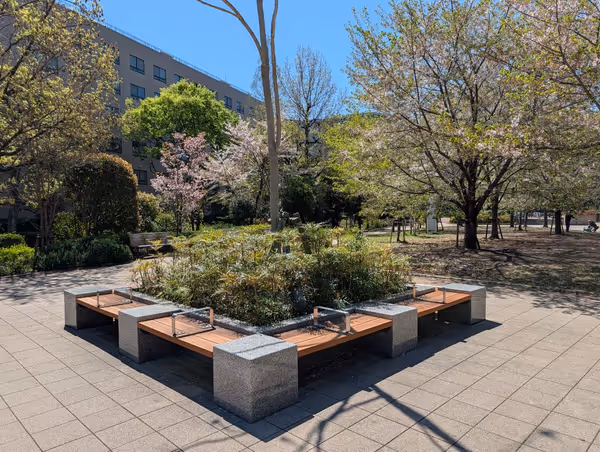 築地川公園 デイキャンプ場側の写真6