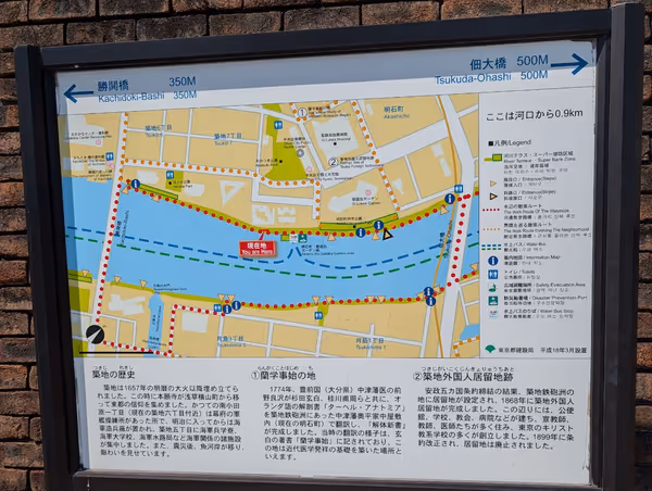 隅田川テラス ポンプ場付近の写真6