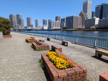 隅田川テラス ポンプ場付近の写真2