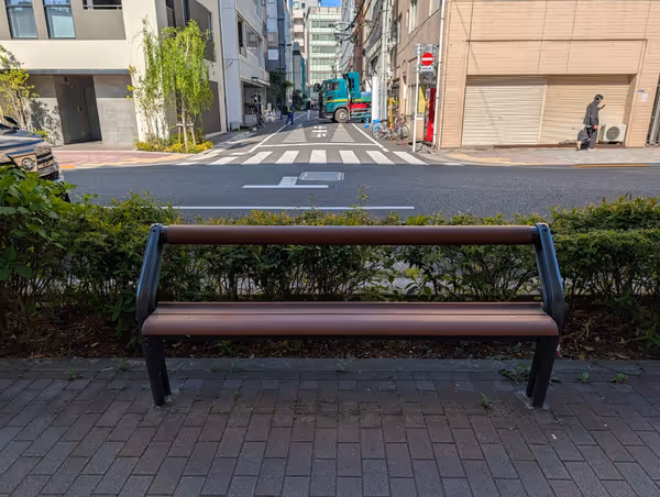 築地本願寺 西側歩道の写真2