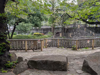 音無親水公園 舟串橋付近の写真1