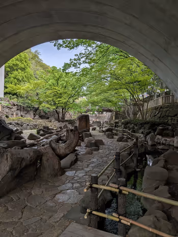 音無親水公園 音無橋側の写真3