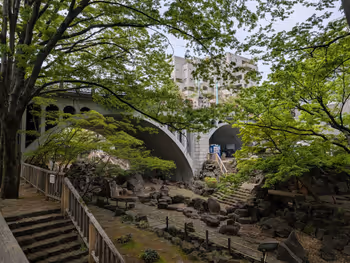 音無親水公園 音無橋側の写真5