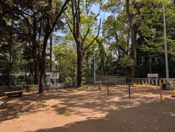 氷川神社境内遊び場の写真1