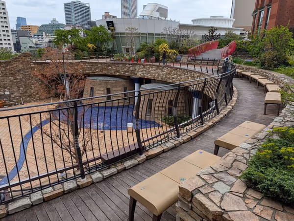 晴海トリトン 水のテラスの写真3