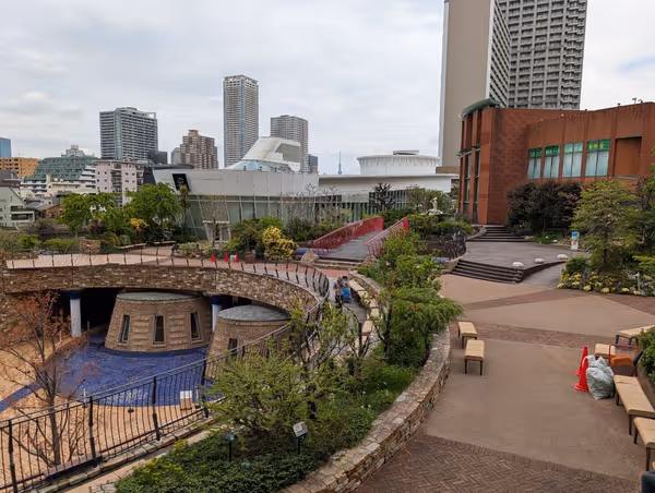 晴海トリトン 水のテラスの写真1