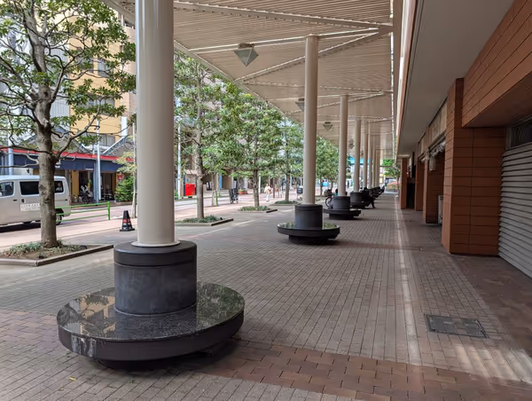 もんじゃストリート アイマークタワー前の写真1