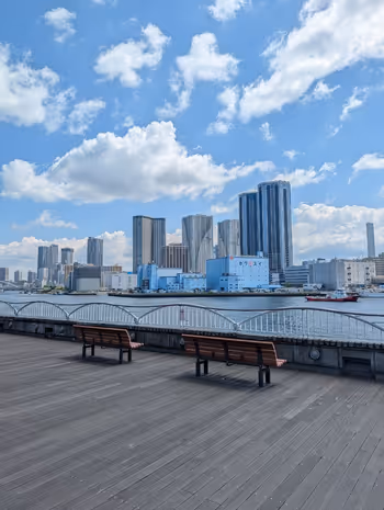 【竹芝駅】ボードウォーク