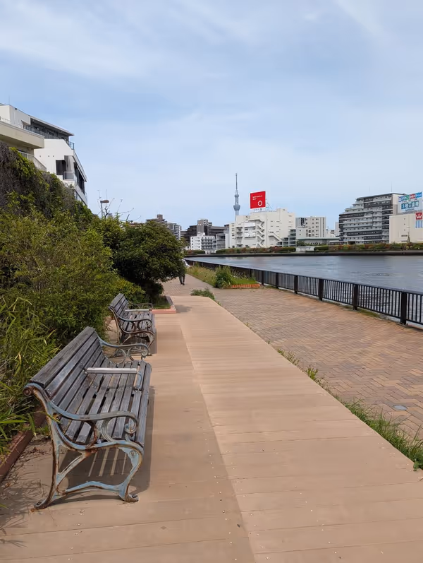 隅田川テラス 清洲橋-中洲公園間の写真5