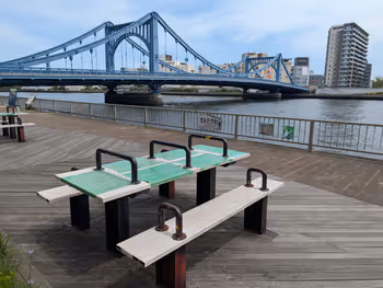 隅田川テラス 清洲橋付近の写真2