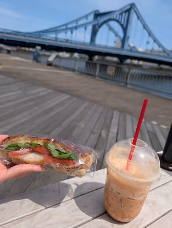 隅田川テラス 清洲橋付近の写真4