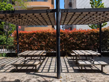 浜町川緑道 弁慶像側の写真7