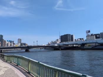 隅田川テラス 両国橋側の写真6