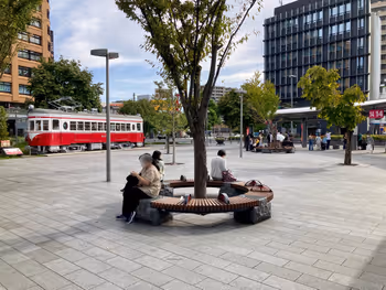 北口駅前広場の写真4