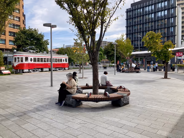 北口駅前広場の写真4