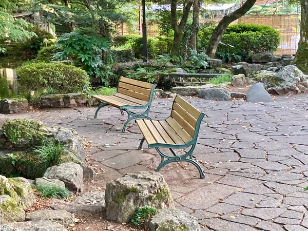 岐阜公園 日本庭園付近の写真1