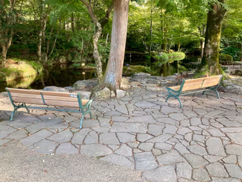 岐阜公園 日本庭園付近の写真2