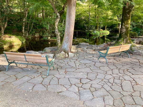 岐阜公園 日本庭園付近の写真2