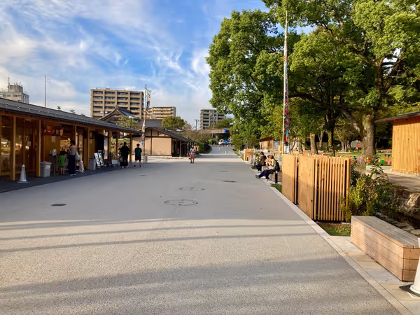 岐阜公園 岐阜城楽市付近の写真3