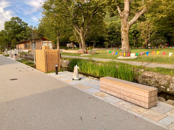 岐阜公園 岐阜城楽市付近の写真1