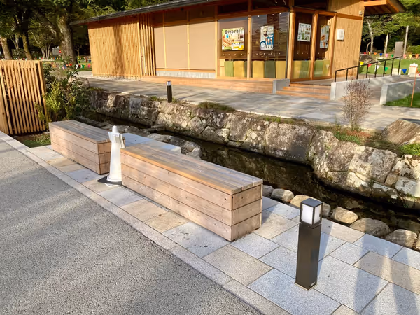 岐阜公園 岐阜城楽市付近の写真2