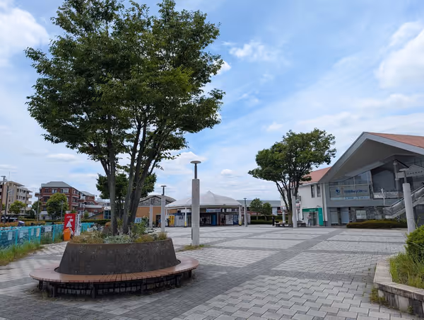 北口駅前広場の写真1
