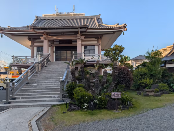 蓮馨寺境内の写真1