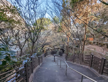 모미지야마 공원의 휴식 공간 그 1