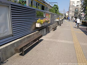 三鷹駅南口駅前ロータリー付近の座れる休憩場所