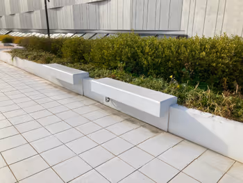 【新山口駅】KDDI維新ホール 屋上デッキ